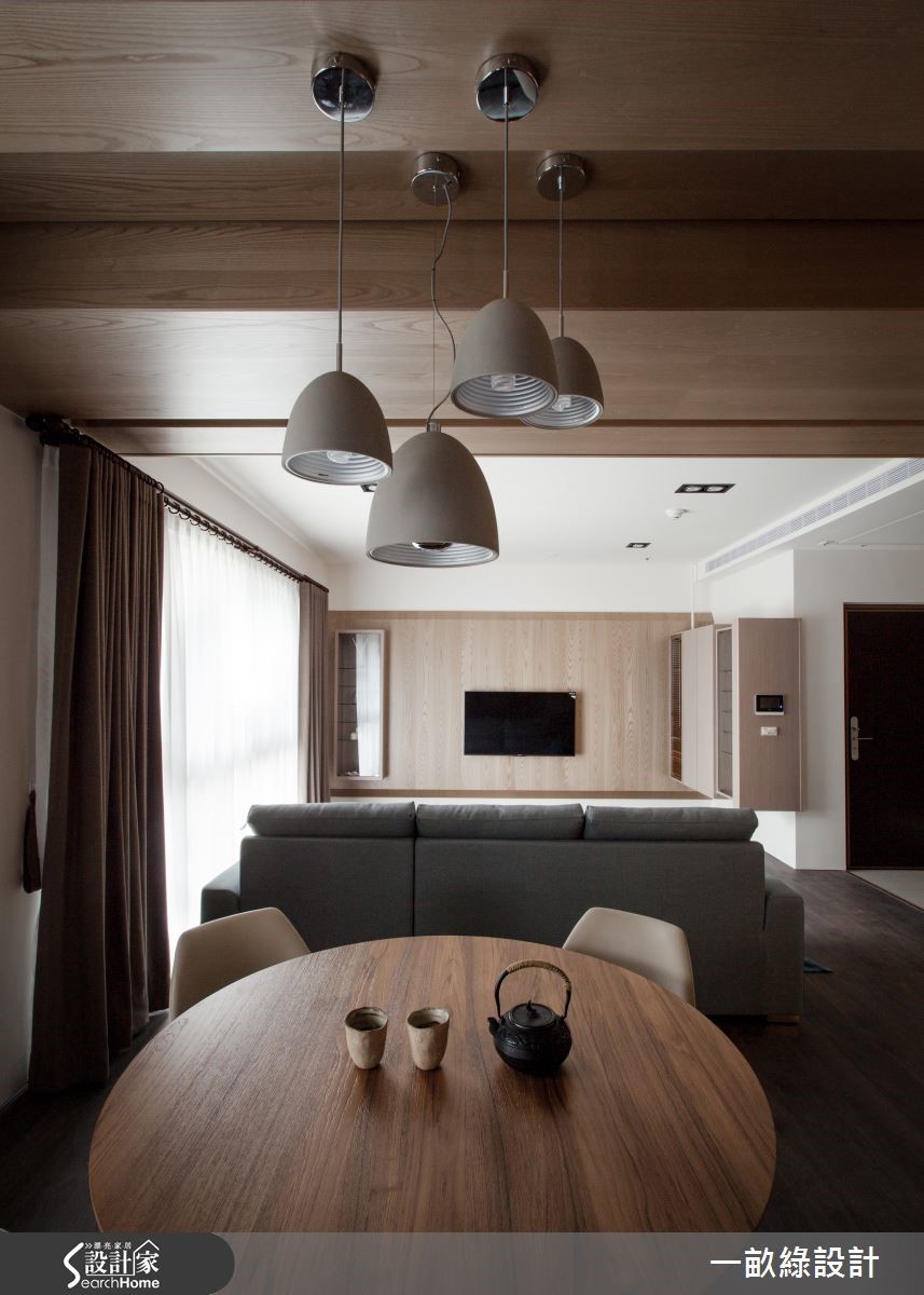 40 坪現代宅，是設計師替一個跨世代家庭所預備的居住